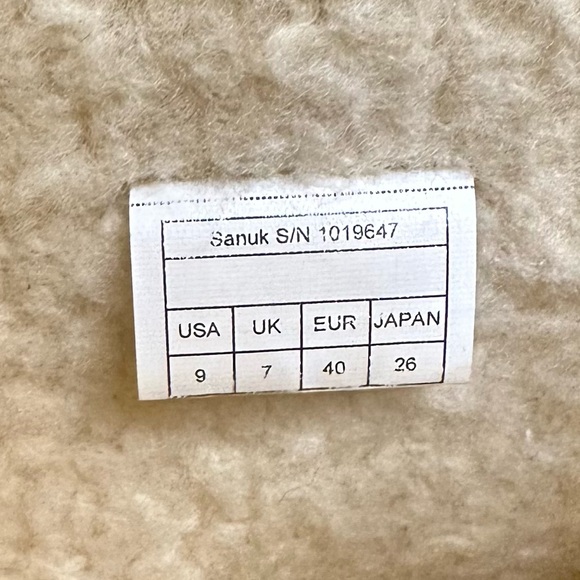 Sanuk Womens Nice Bootah Ankle Bootie - US SIZE 9 - Picture 9 of 9